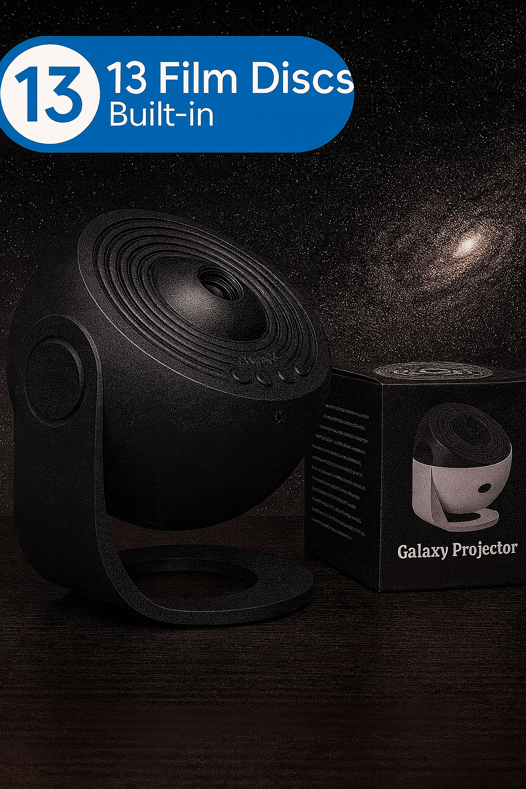 Ultra HD Galaxy Projector- Transform Any Room Into a Space Galaxy