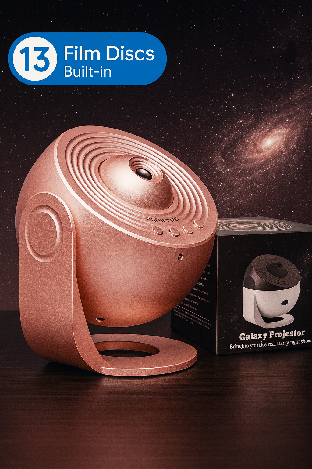 Ultra HD Galaxy Projector- Transform Your Room Into Space Galaxy