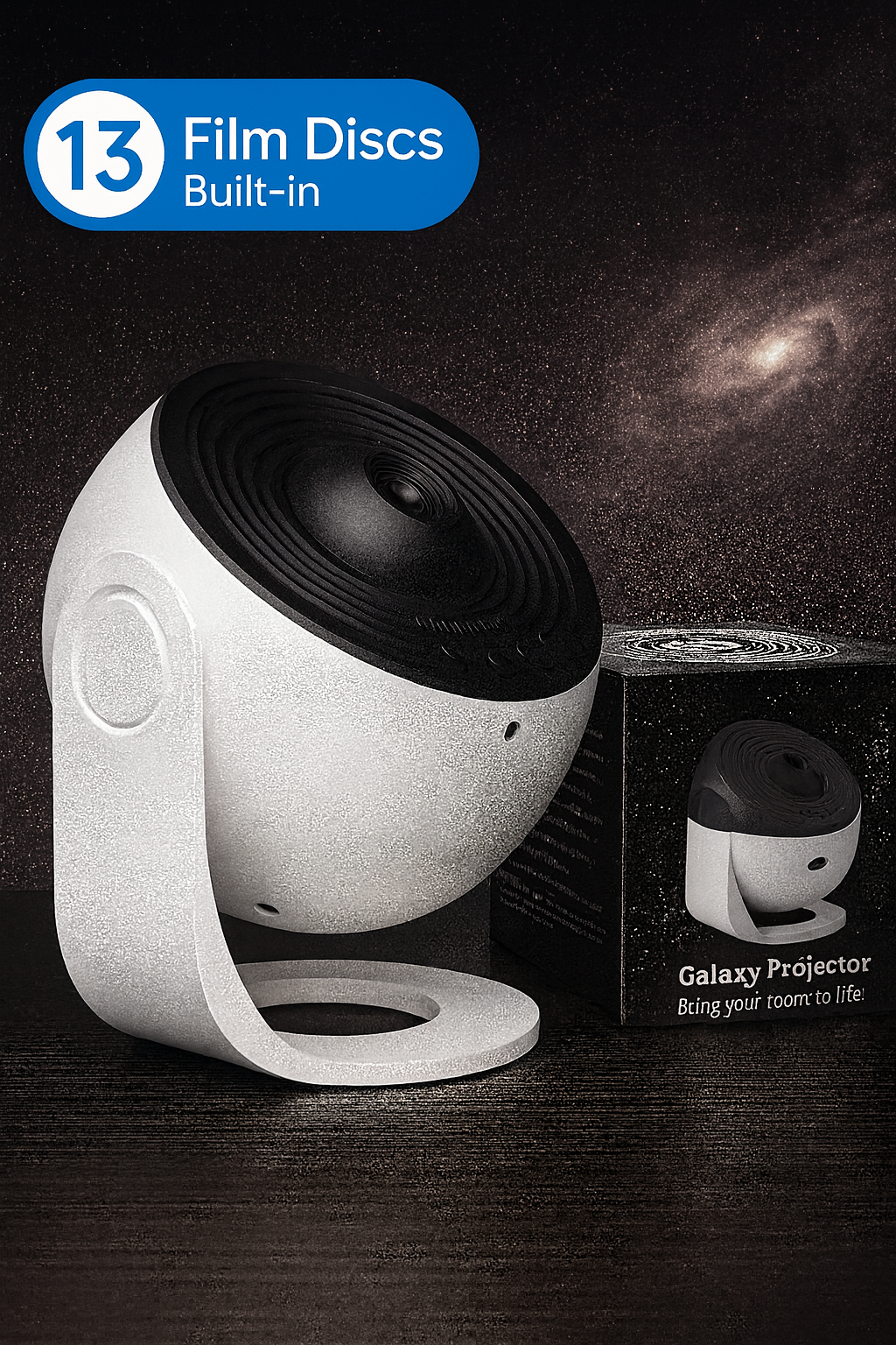 Ultra HD Galaxy projector- Transform Your Room Into Space Galaxy